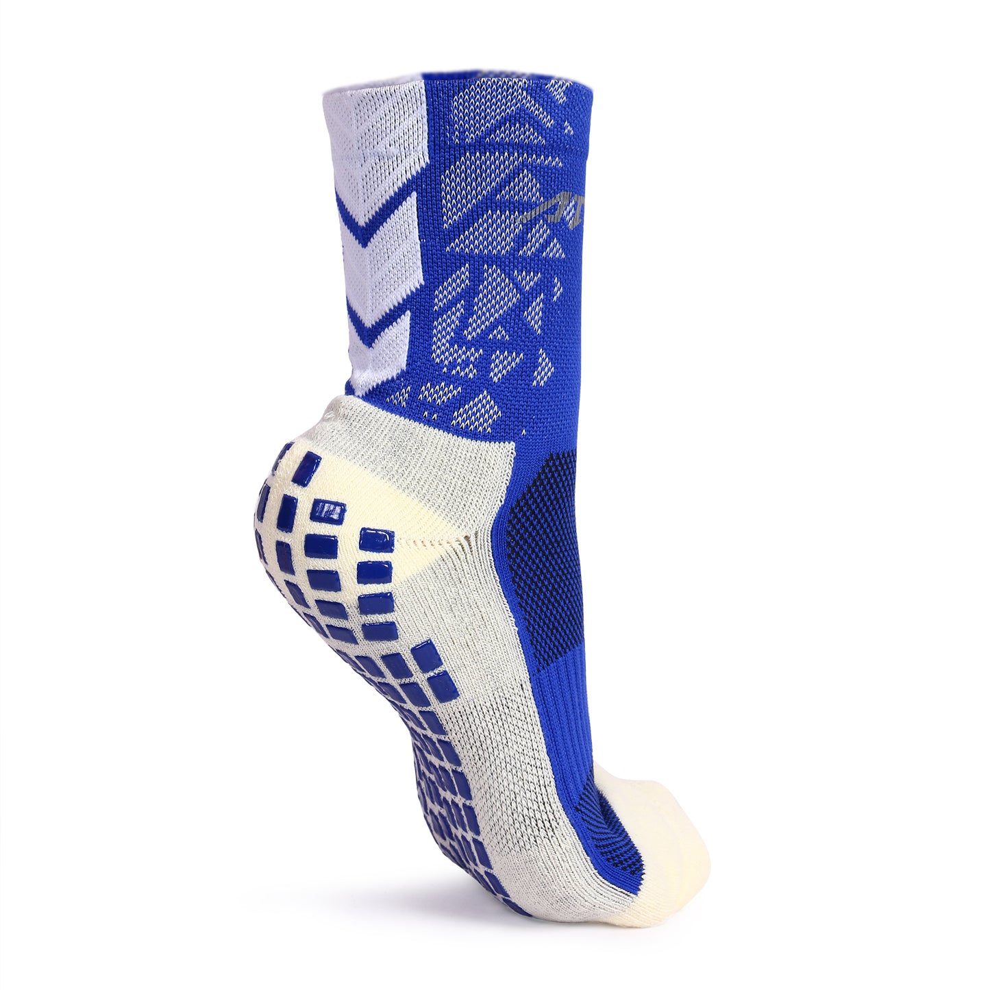 06. ATHOCX BLUE AND WHITE ANKLE LENGTH
