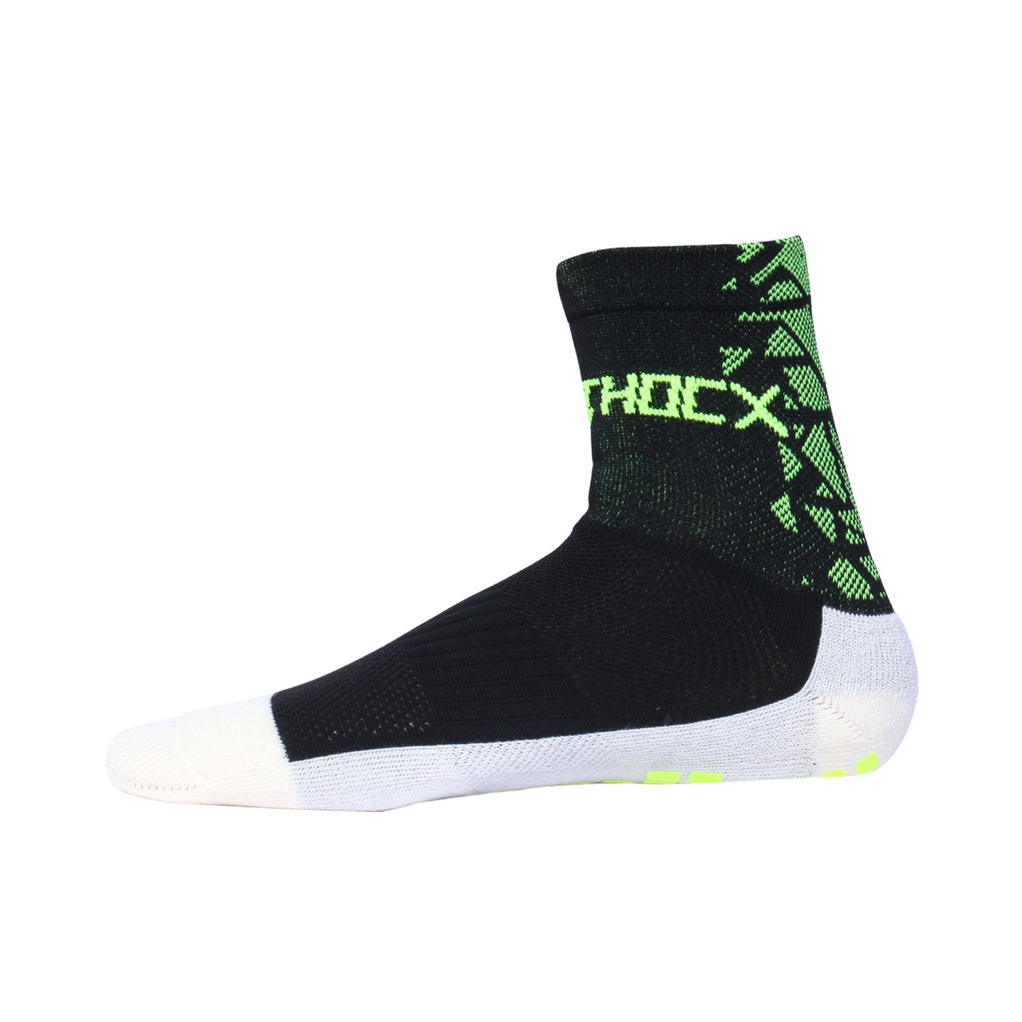 ATHOCX BLACK AND GREEN ANKLE LENGTH