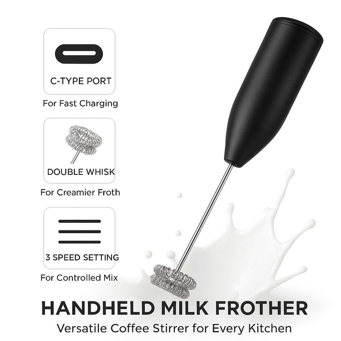 Castino frother pace mode dial close-up
