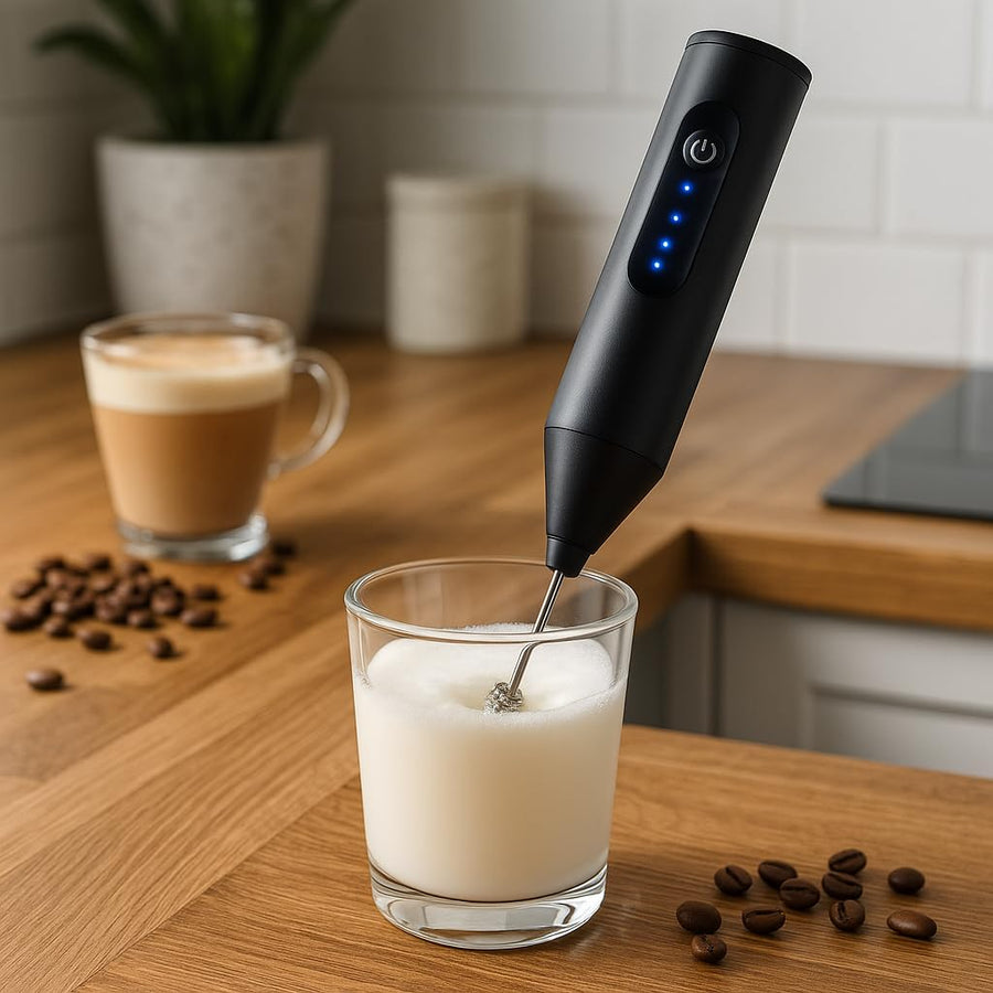 Castino frother in use