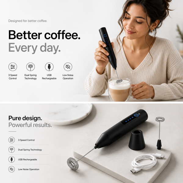 Castino frother stand