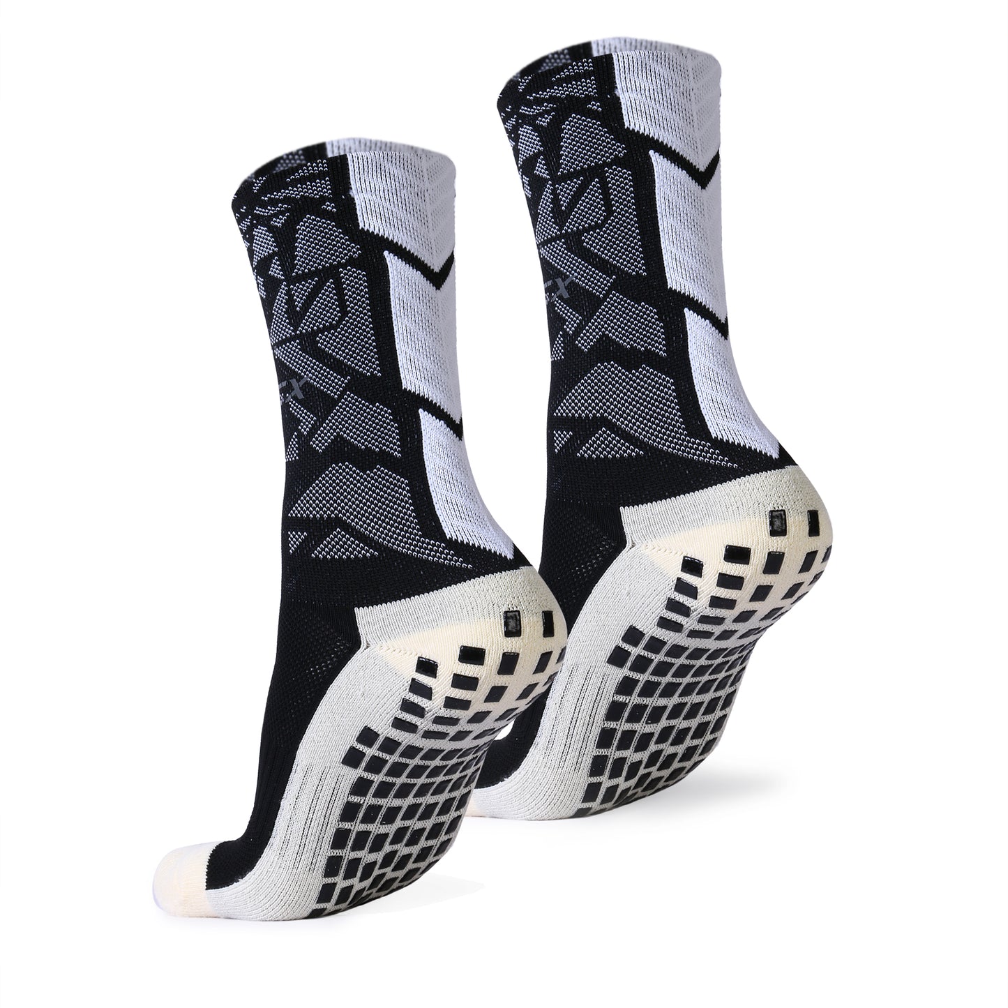01. ATHOCX BLACK AND WHITE MID-CALF LENGTH