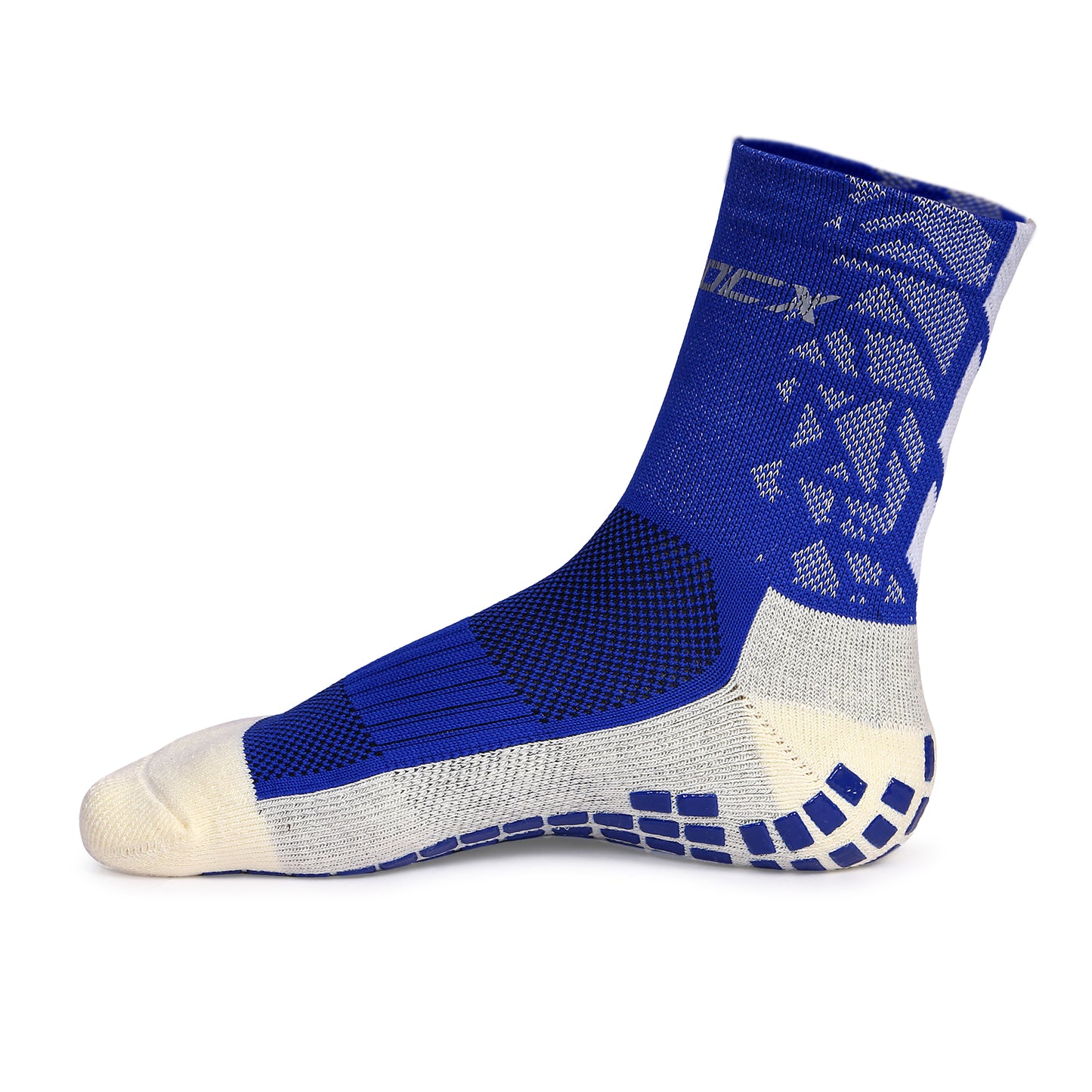 06. ATHOCX BLUE AND WHITE ANKLE LENGTH