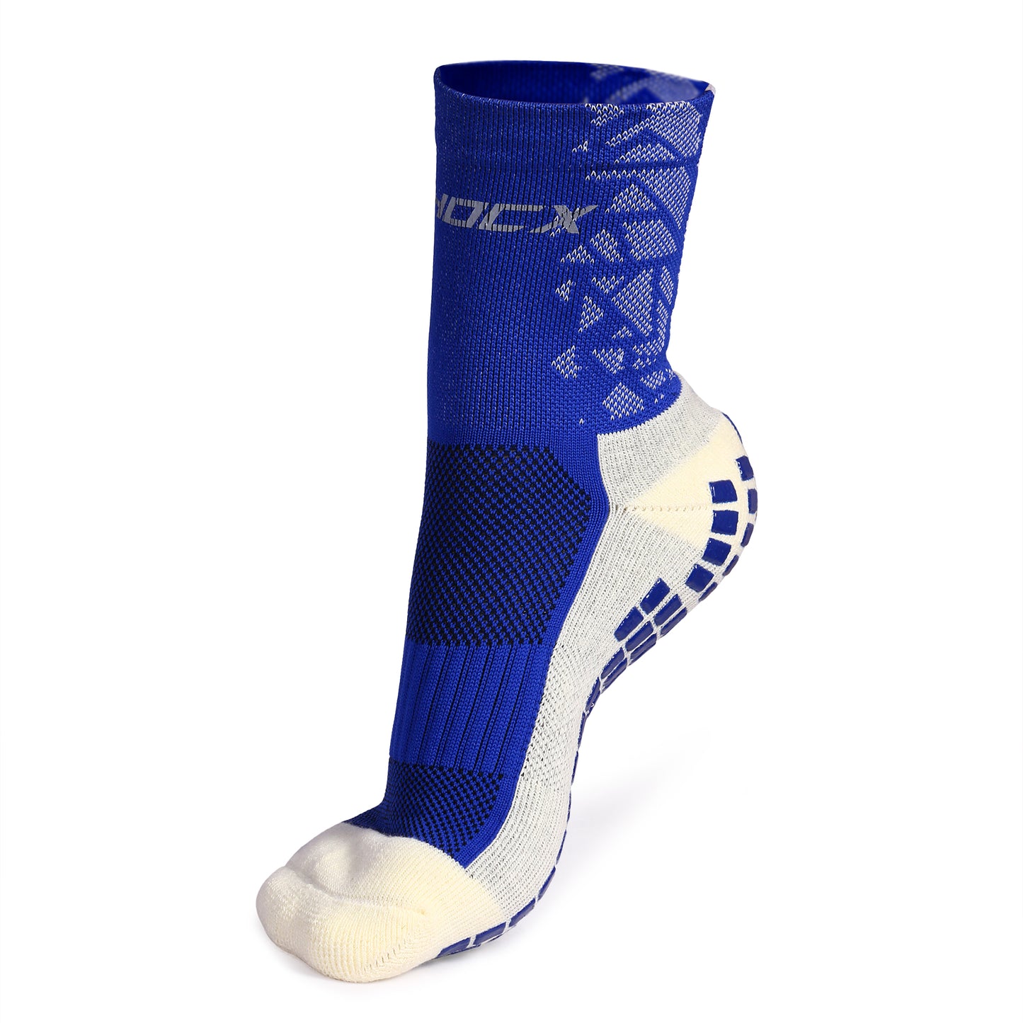 06. ATHOCX BLUE AND WHITE ANKLE LENGTH