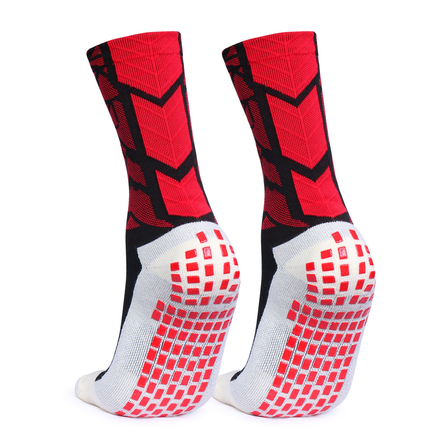 03. ATHOCX BLACK AND RED MID-CALF LENGTH