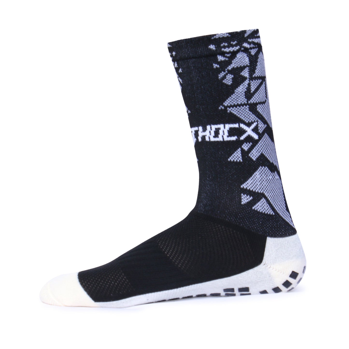01. ATHOCX BLACK AND WHITE MID-CALF LENGTH