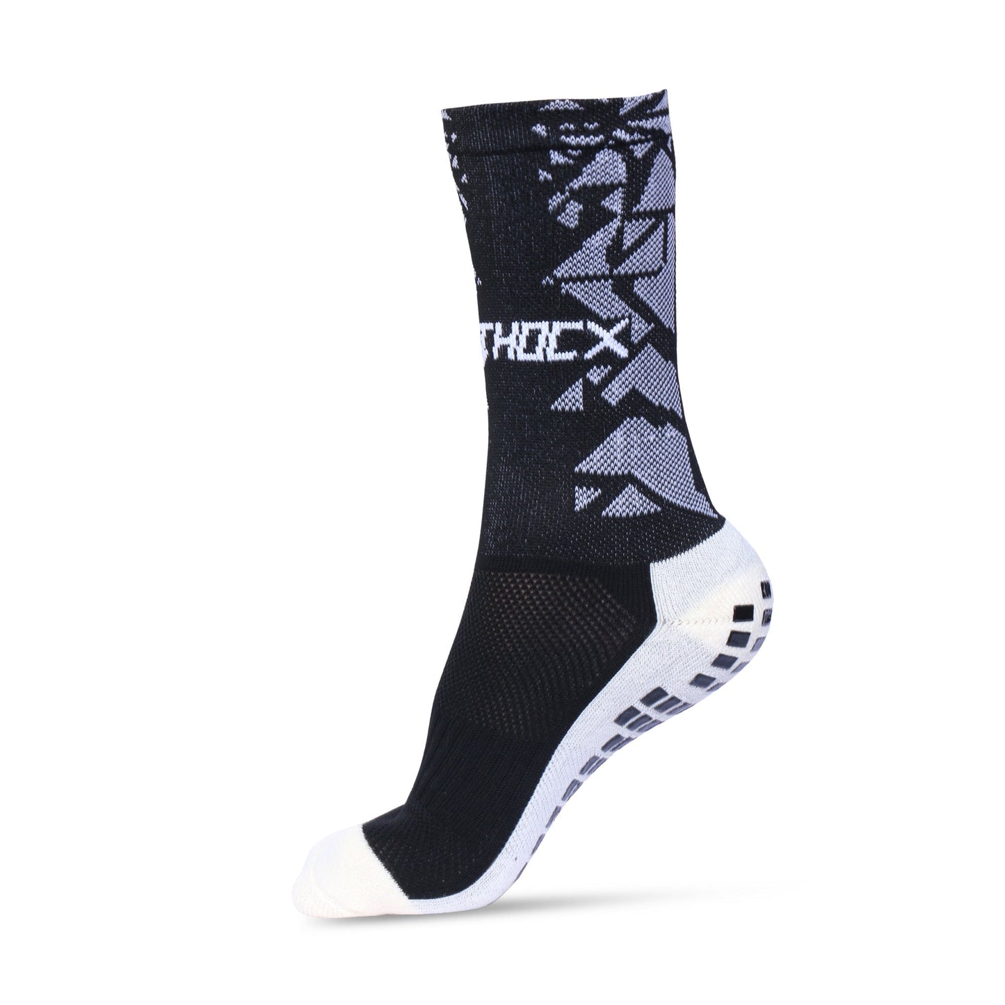 01. ATHOCX BLACK AND WHITE MID-CALF LENGTH